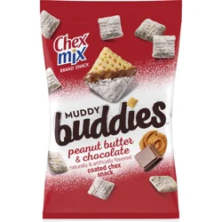 Chex Mix Muddy Buddies Peanut Butter and Chocolate Snack Mix, Snacks, 9 oz