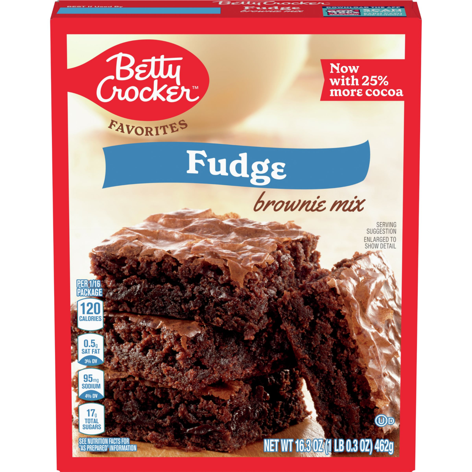 slide 1 of 2, Betty Crocker Favorites Fudge Brownie Mix, 16.3 oz, 16.3 oz
