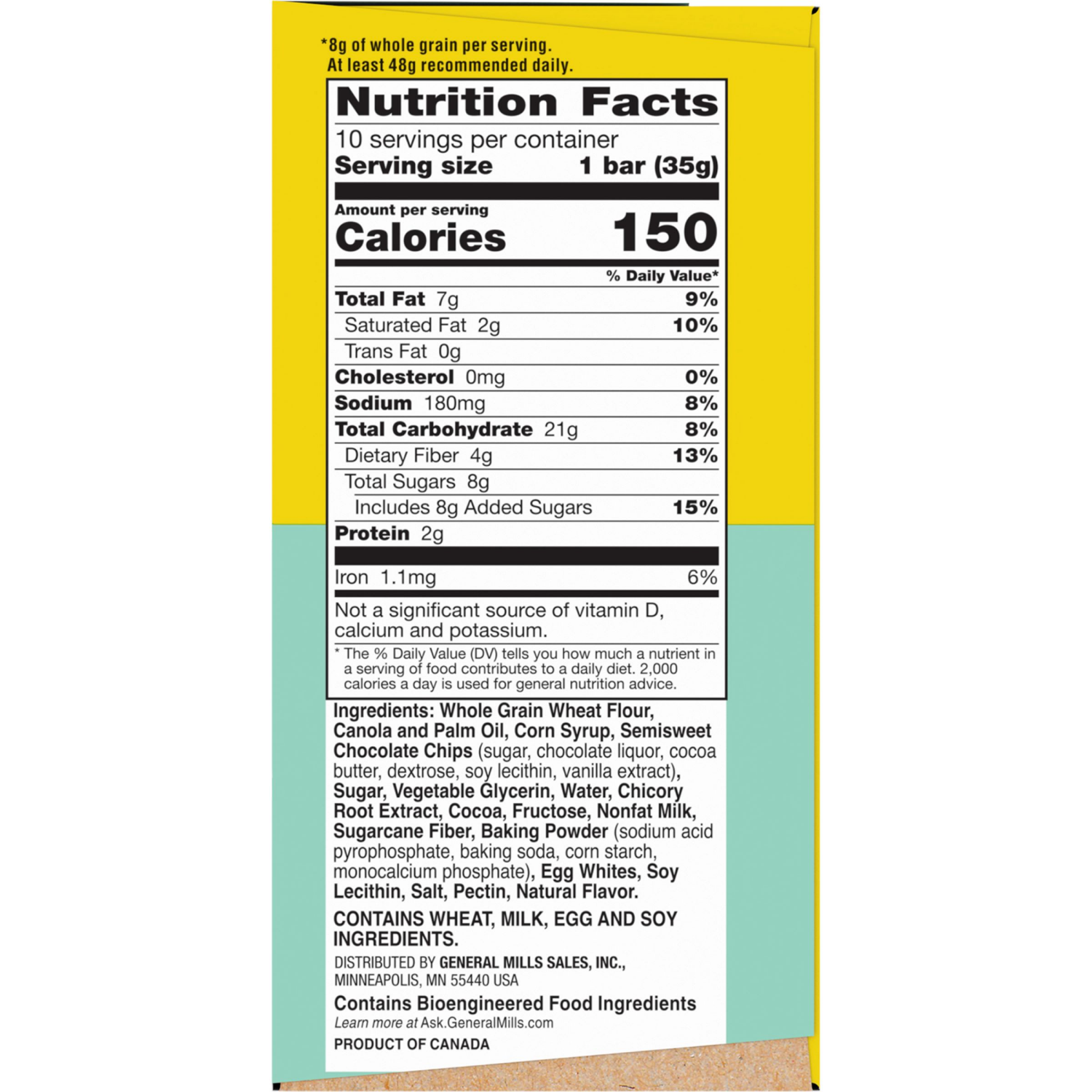 slide 3 of 6, Nature Valley Soft Baked Muffin Bars, Double Chocolate Chip, Made With Whole Grain- 10 ct, 10 ct