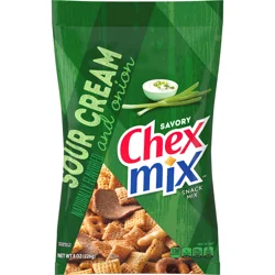 Chex Mix Snack Mix, Sour Cream and Onion, Snacks, 8 oz