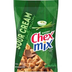 Chex Mix Snack Mix, Sour Cream and Onion, Snacks, 8 oz