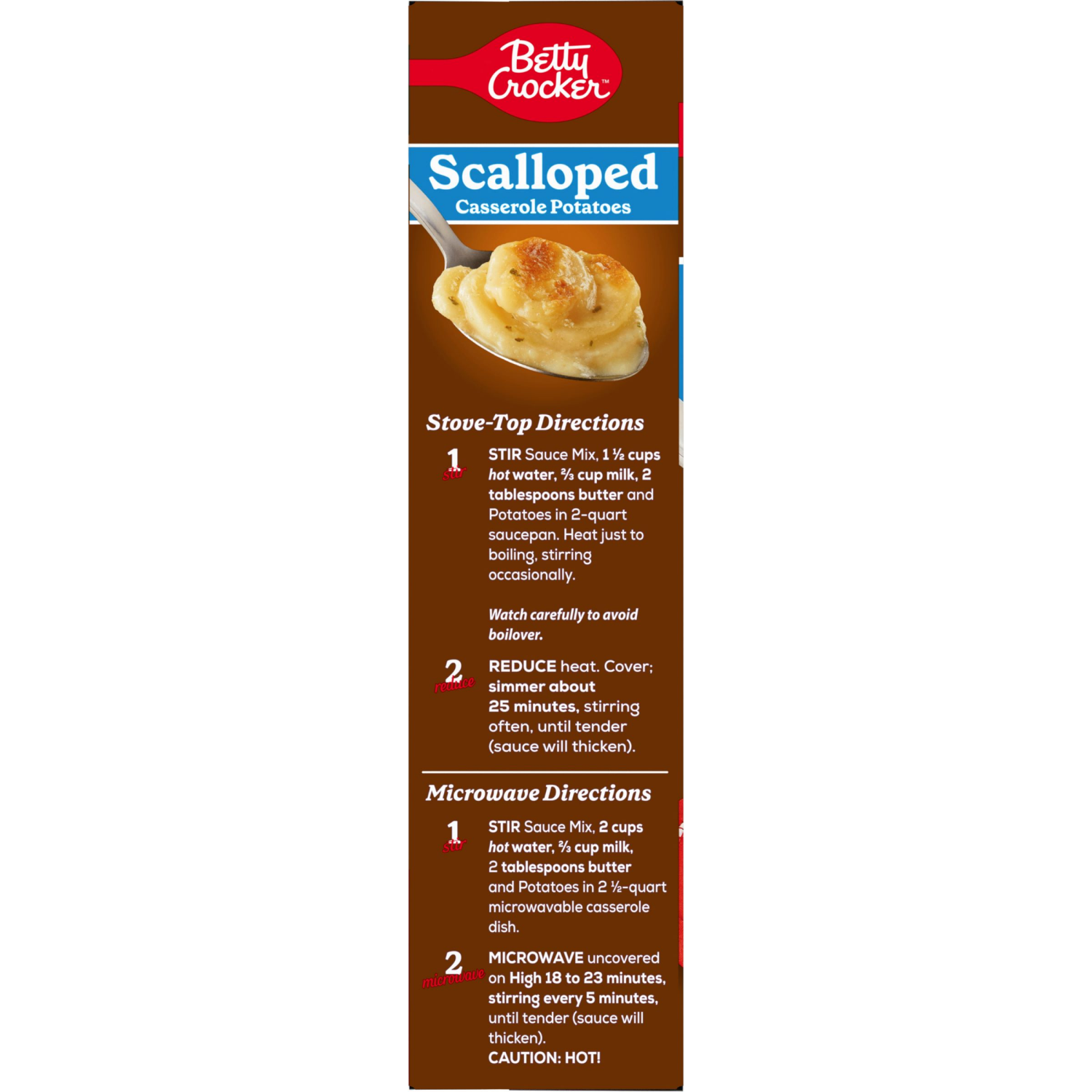 slide 2 of 5, Betty Crocker Scalloped Casserole Potatoes, Made with Real Cheese, 4 oz Box, 4 oz