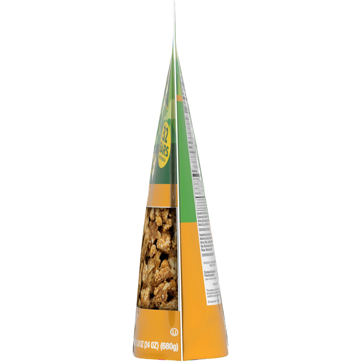 slide 3 of 3, Nature Valley Crunchy Granola, Oats and Honey, Resealable Snack Pouch, Family Size, 24 oz, 24 oz