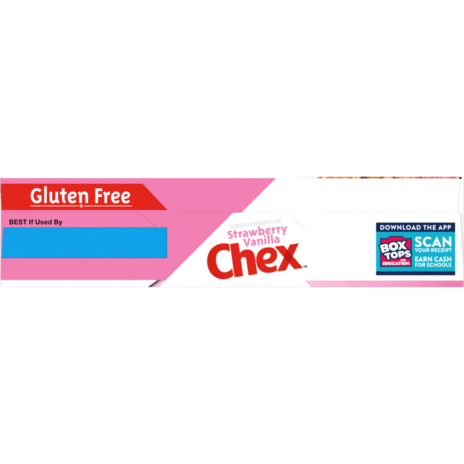 slide 8 of 8, Chex Strawberry Vanilla Chex Breakfast Cereal, 12.4 oz