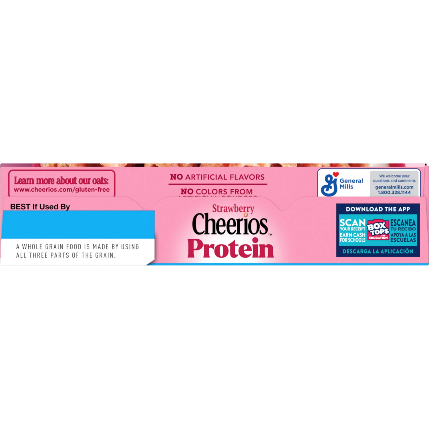 slide 7 of 7, Cheerios Protein Strawberry Large Size Breakfast Cereal - 11.2 oz, 11.2 oz