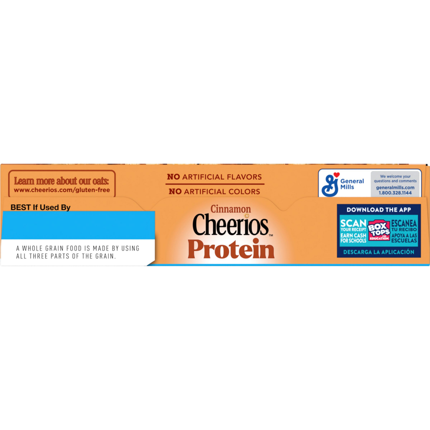 slide 7 of 7, Cheerios Protein Cereal, Cinnamon, 8g Protein, Large Size, 11.2 oz, 11.2 oz