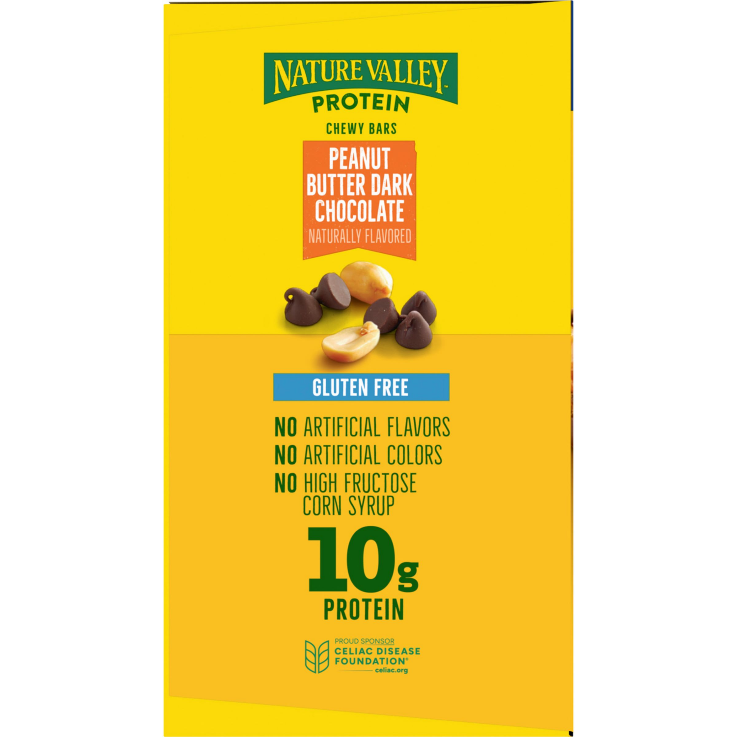 slide 3 of 6, Nature Valley Protein Chewy Bars, Peanut Butter Dark Chocolate, 20 Count, 28.4 oz, 28.4 oz, 20 ct