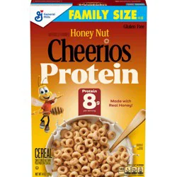 General Mills Cheerios Honey Nut Protein Cereal - Family Size