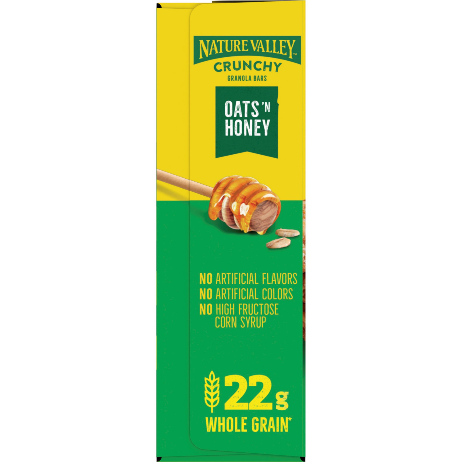 slide 3 of 6, Nature Valley Crunchy Granola Bars, Oats 'n Honey, 12 Ct, 8.94 oz (6 Pouches), 6 ct