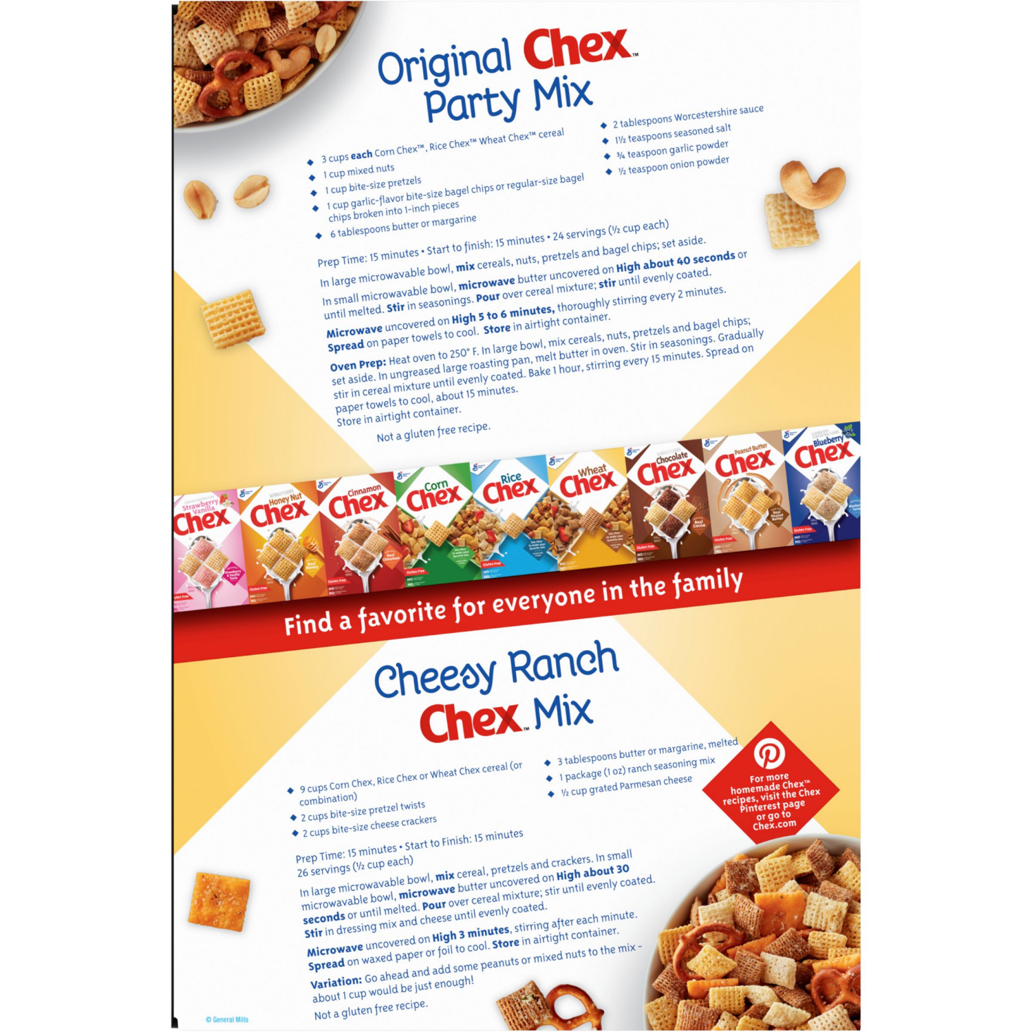 slide 2 of 8, Wheat Chex Breakfast Cereal, Homemade Chex Mix Ingredient, 14 oz, 14 oz