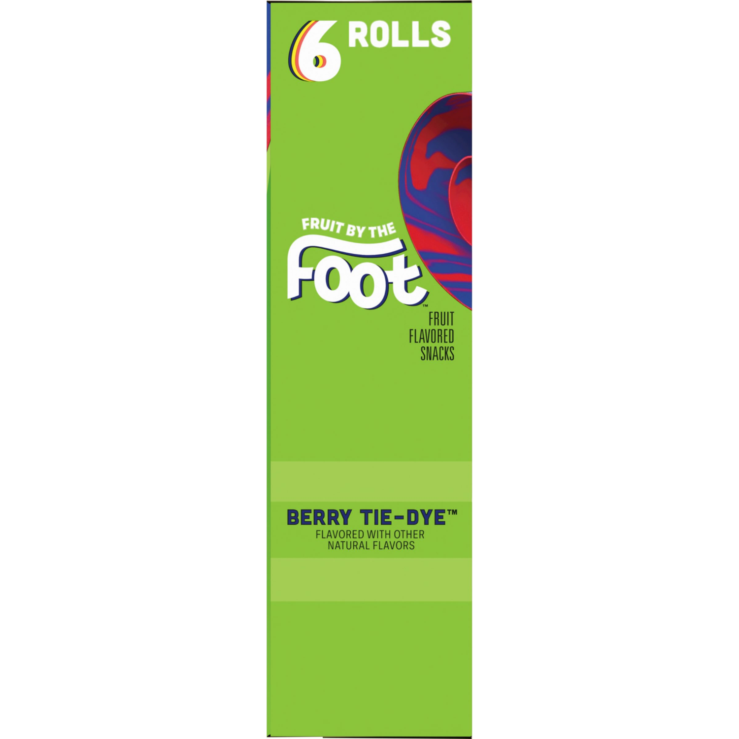 slide 3 of 6, Fruit by the Foot Fruit Flavored Snacks, Berry Tie-Dye, 4.5 oz, 6 ct, 6 ct