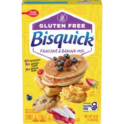 Bisquick Betty Crocker Bisquick, Gluten Free Pancake and Baking Mix, 16 oz