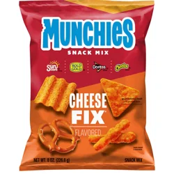 Munchies Snack Mix Cheese Fix Flavored - 8 oz