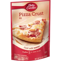 Betty Crocker Pizza Crust Mix, Makes One 12-inch Crust, 6.5 oz.