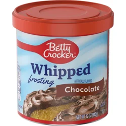 Betty Crocker Whipped Chocolate Frosting, Gluten Free, 12 oz