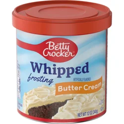 Betty Crocker Frosting, Butter Cream, Whipped
