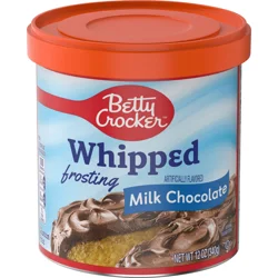Betty Crocker Gluten Free Whipped Milk Chocolate Frosting, 12 oz.