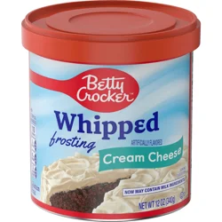Betty Crocker Gluten Free Whipped Cream Cheese Frosting, Easter Treats, 12 oz