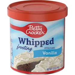 Betty Crocker Gluten Free Whipped Vanilla Frosting, Easter Treats, 12 oz