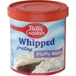 Betty Crocker Gluten Free Whipped Fluffy White Frosting, Easter Treats, 12 oz