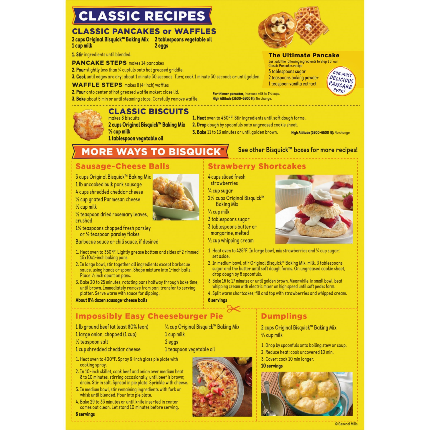 slide 2 of 6, Bisquick Betty Crocker Bisquick Pancake and Baking Mix, Original, Makes About 60 Pancakes, 40 oz, 40 oz