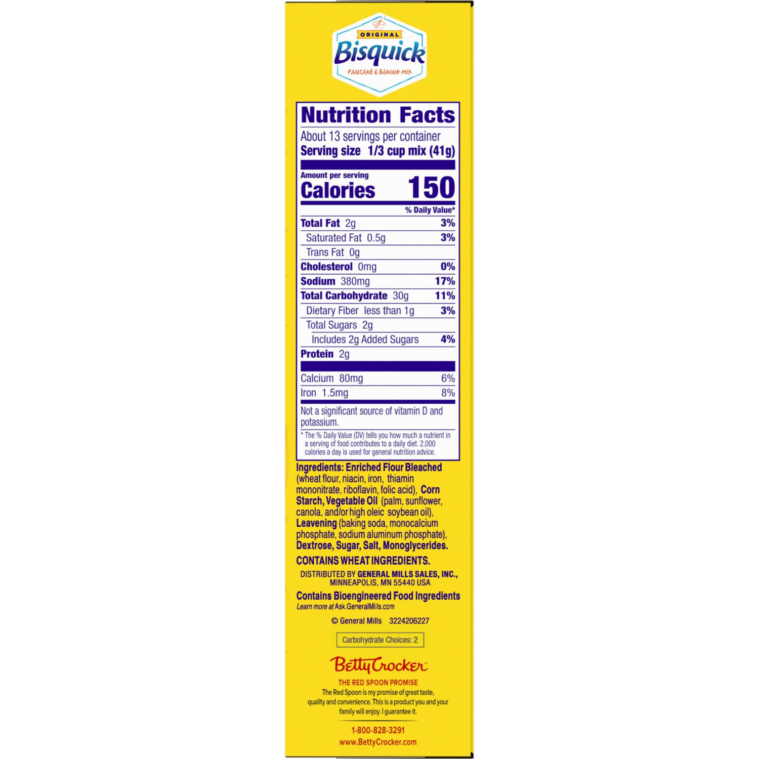 slide 3 of 5, Bisquick Betty Crocker Bisquick Original Pancake & Baking Mix, 20 oz., 20 oz