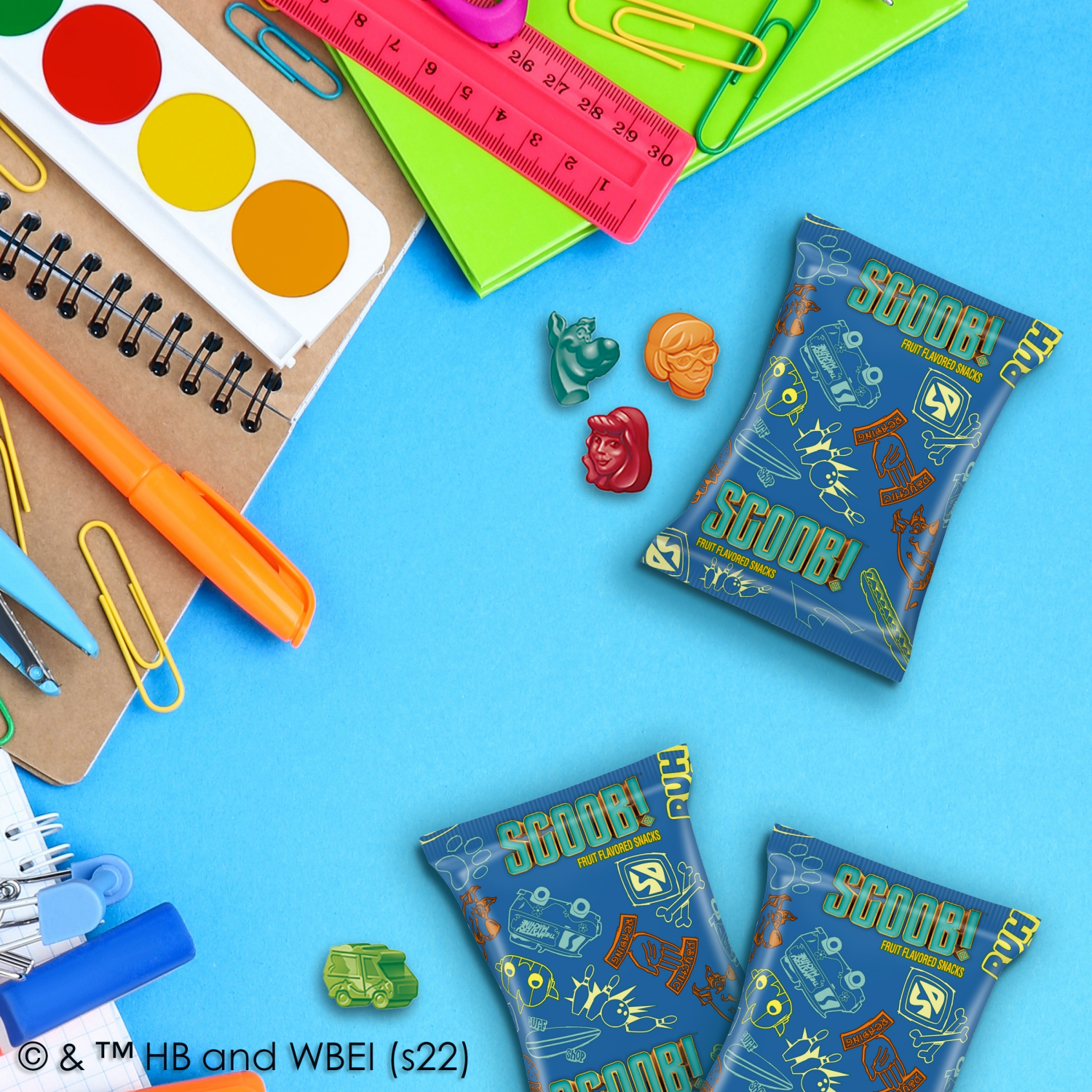 slide 3 of 8, Betty Crocker Scooby Doo Fruit Flavored Snacks, Treat Pouches, Gluten Free Snack, 10 Ct, 8 oz, 10 ct