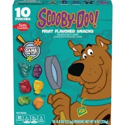 Betty Crocker Scooby Doo Fruit Flavored Snacks, Treat Pouches, Gluten Free Snack, 10 Ct, 8 oz