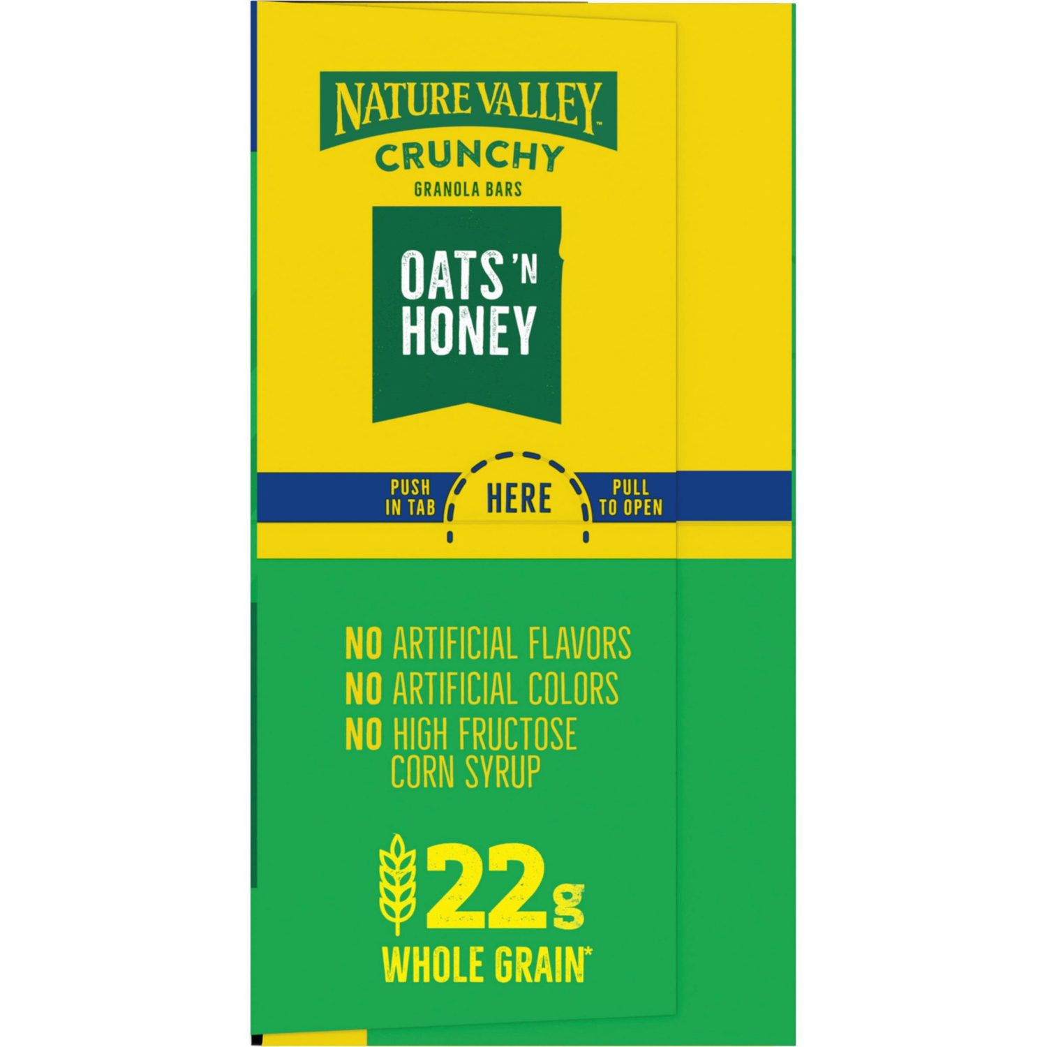 slide 4 of 6, Nature Valley Crunchy Granola Bars, Oats 'n Honey, 24 Bars, 17.88 OZ (12 Pouches), 24 ct