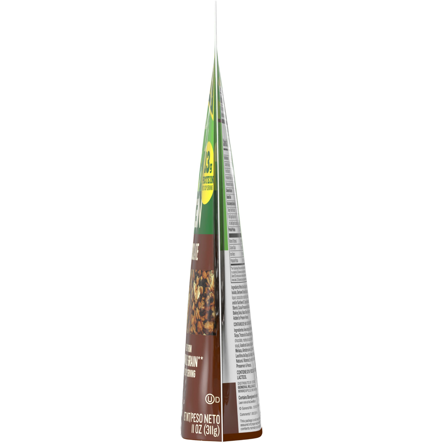 slide 4 of 6, Nature Valley Protein Granola, Oats and Dark Chocolate, Resealable Bag, 11 OZ, 11 oz