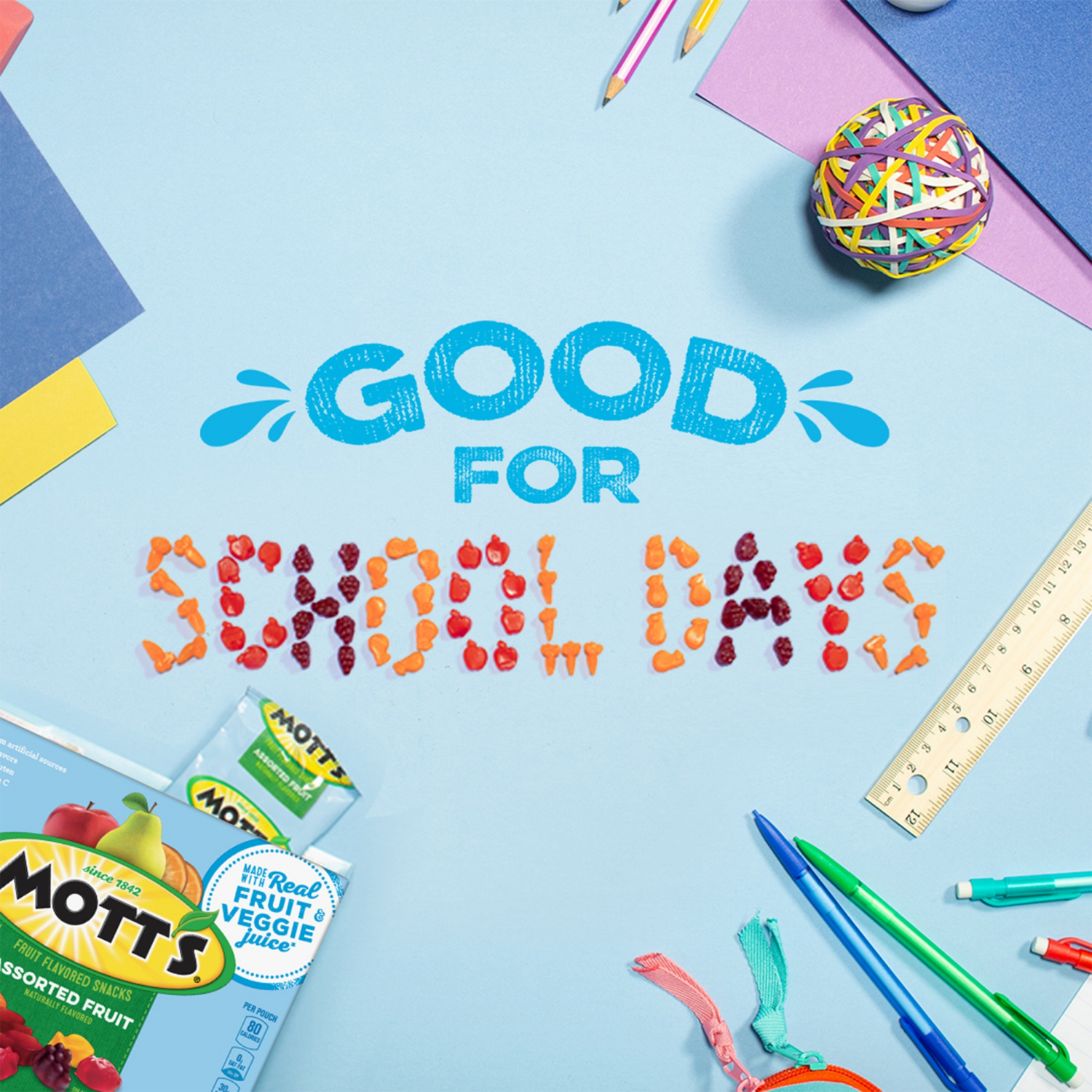 slide 3 of 8, Mott's Fruit Flavored Snacks, Assorted Fruit, Gluten Free Snack, 10 Ct, 8 oz, 10 ct