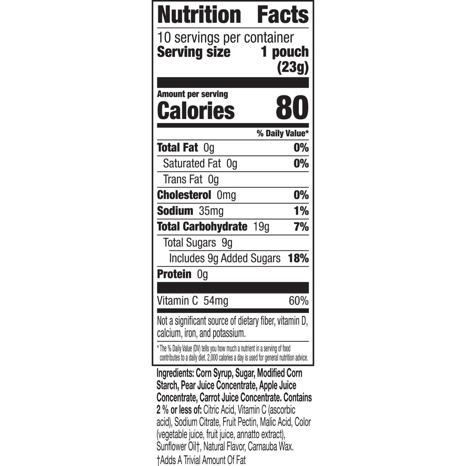 slide 6 of 8, Mott's Fruit Flavored Snacks, Assorted Fruit, Gluten Free Snack, 10 Ct, 8 oz, 10 ct