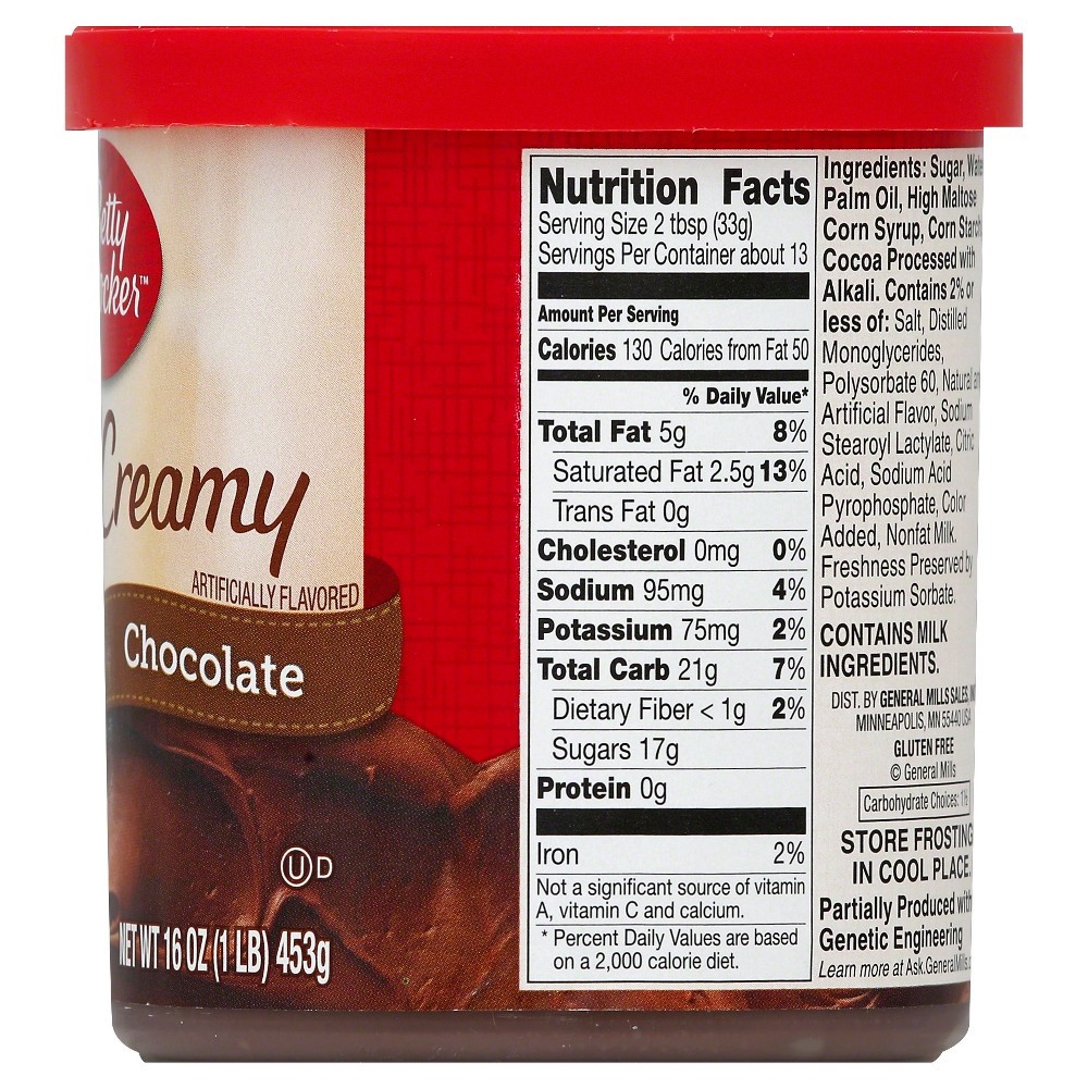 slide 4 of 4, Betty Crocker Gluten Free Chocolate Frosting, 16 oz., 16 oz