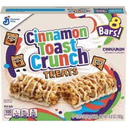 Cinnamon Toast Crunch Breakfast Cereal Treat Bars, Snack Bars, 8 ct