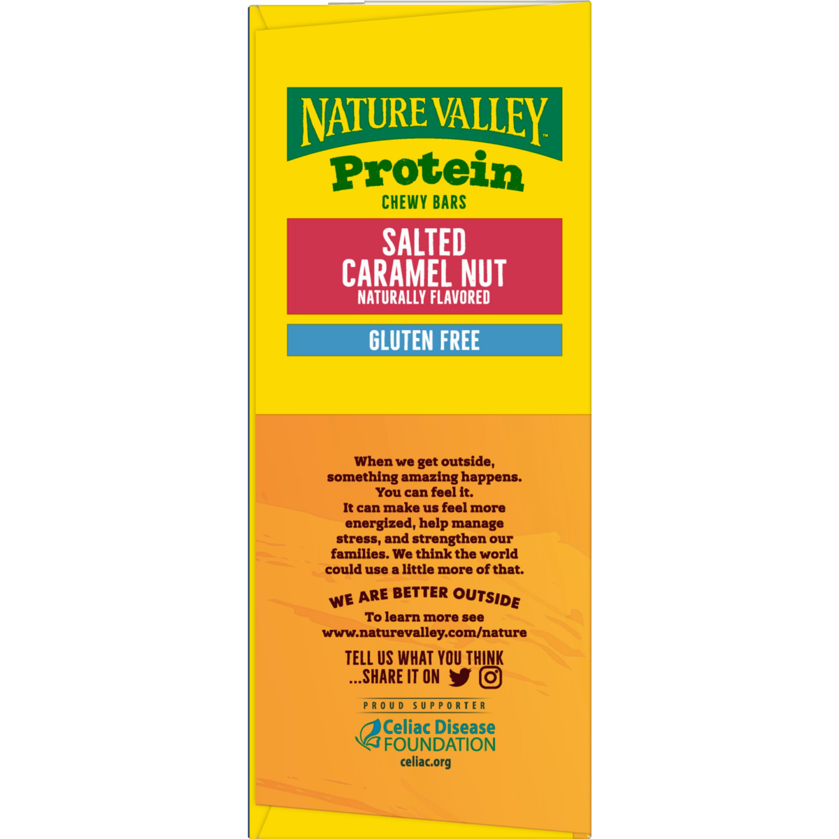 slide 12 of 17, Nature Valley Protein Granola Bars, Salted Caramel Nut, Snack Bars, 10 ct, 14.2 OZ, 10 ct