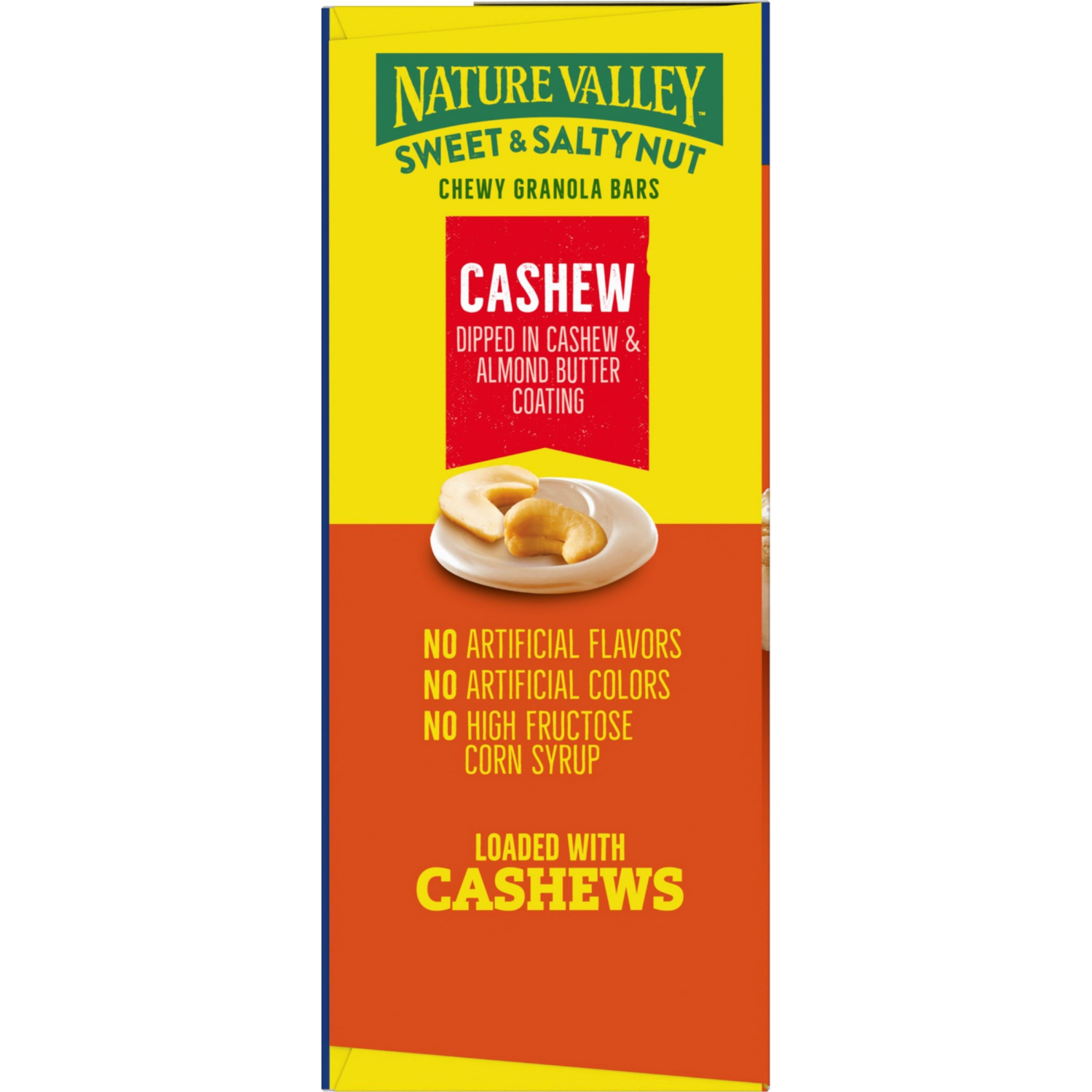 slide 3 of 5, Nature Valley Granola Bars, Sweet and Salty Nut, Cashew, 12 ct, 14.4 OZ, 12 ct
