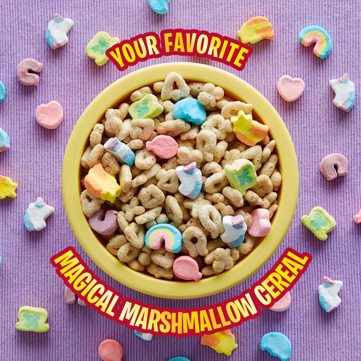 slide 4 of 7, Lucky Charms Gluten Free Cereal with Marshmallows, Kids Breakfast Cereal, Made with Whole Grain, Cereal Bag, 32 oz, 2 lb