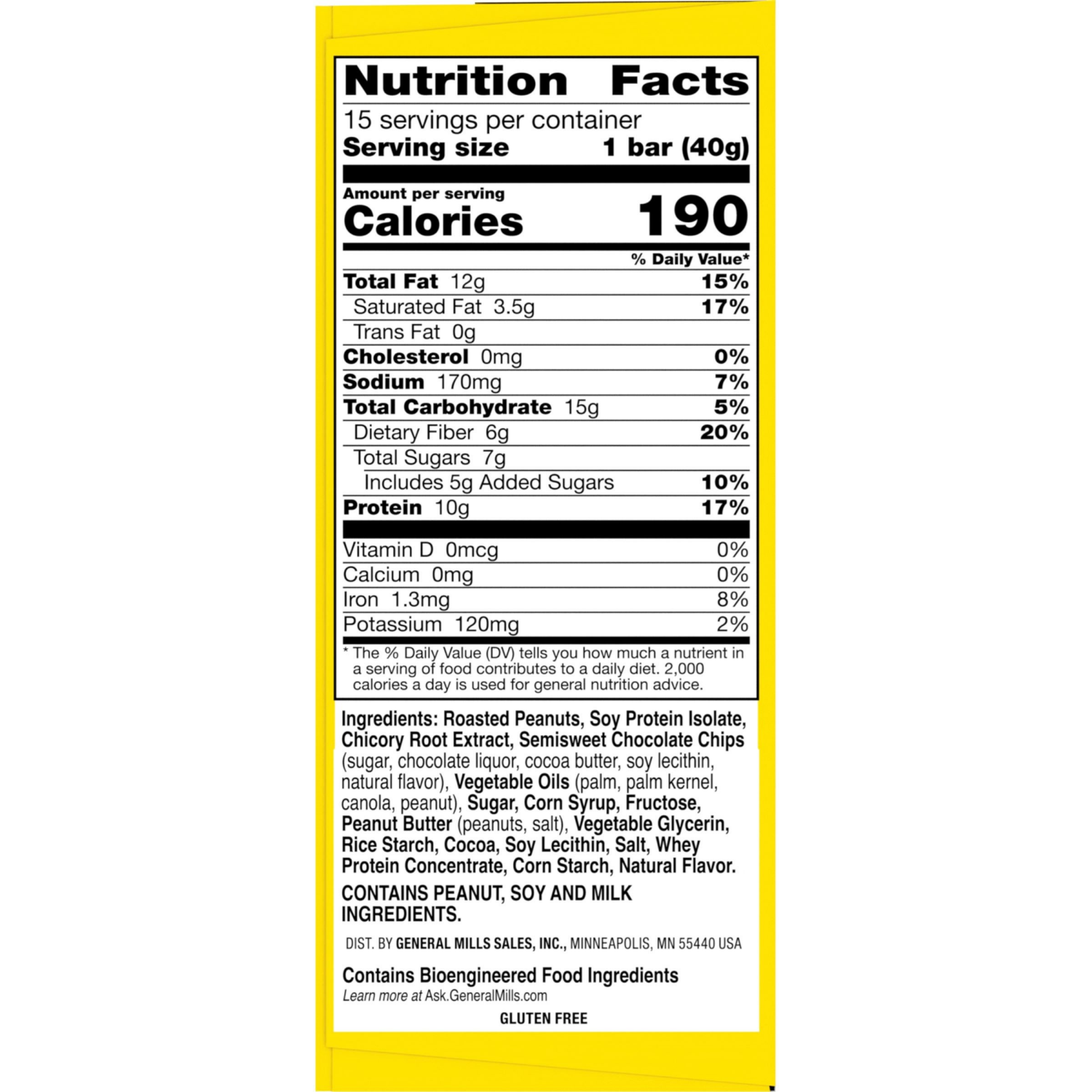 slide 4 of 6, Nature Valley Protein Peanut Butter Dark Chocolate Mega Pack Bars - 15 ct, 15 ct