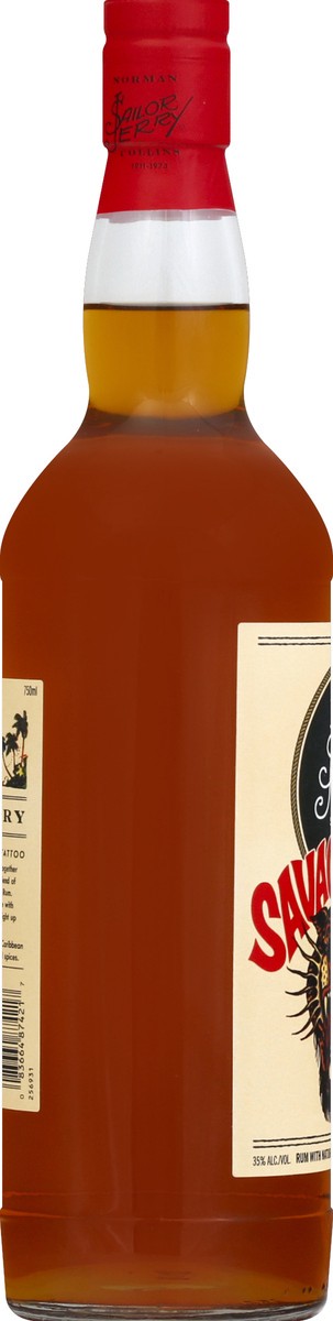 slide 2 of 8, Sailor Jerry Spiced Rum Savage Apple, 750 ml