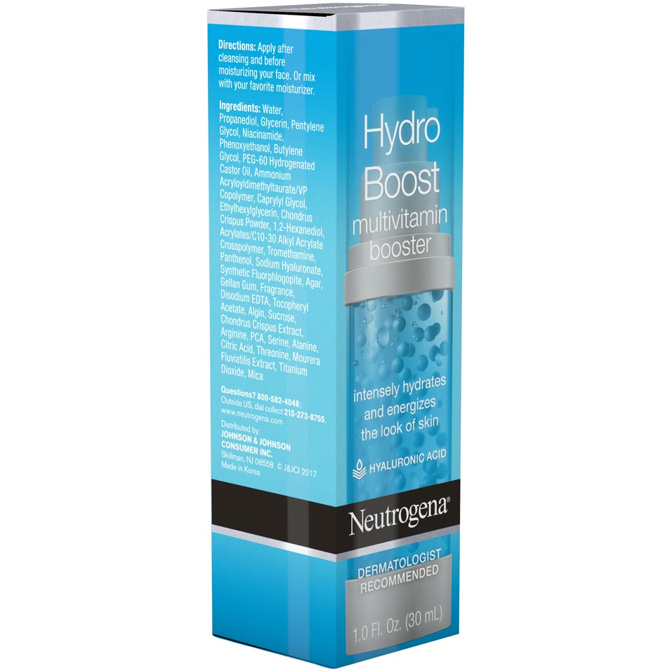 slide 4 of 6, Neutrogena Hydro Boost Hydrating Face Serum With Vitamin E, 1 fl oz