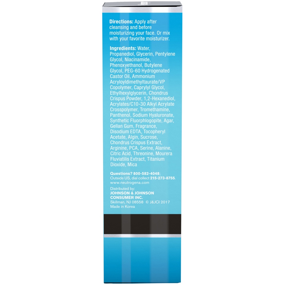 slide 3 of 6, Neutrogena Hydro Boost Hydrating Face Serum With Vitamin E, 1 fl oz