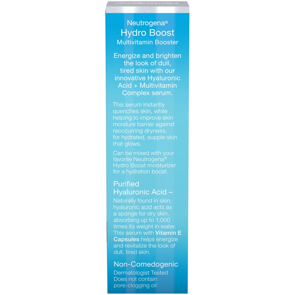 slide 6 of 6, Neutrogena Hydro Boost Hydrating Face Serum With Vitamin E, 1 fl oz