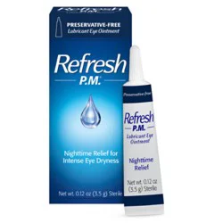 Refresh P.m. Lubricant Eye Ointment - 0.12 Oz