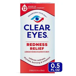 Clear Eyes Eye Drops Redness Relief - 0.5 Fl. Oz.