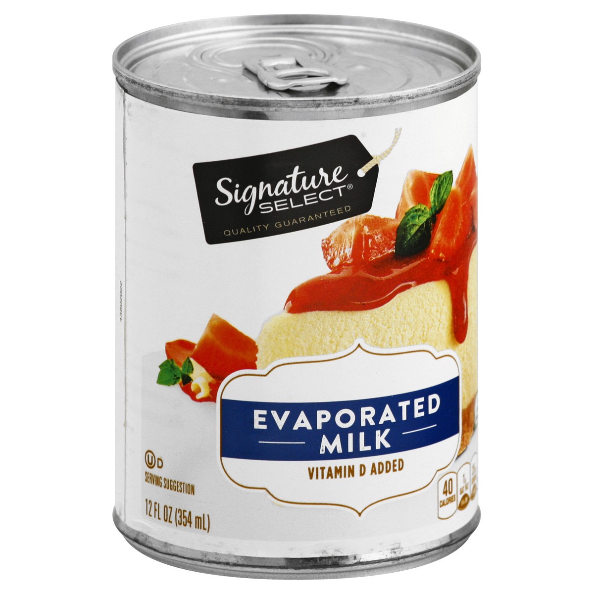slide 2 of 9, Signature Select Evaporated Milk 12 oz,