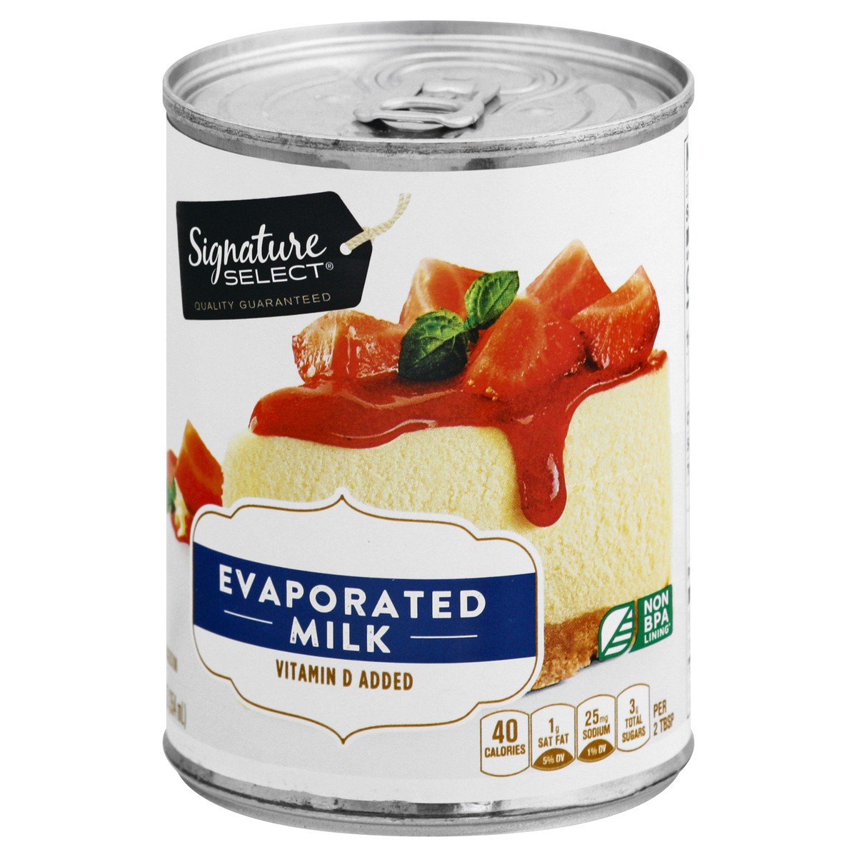 slide 3 of 9, Signature Select Evaporated Milk 12 oz,