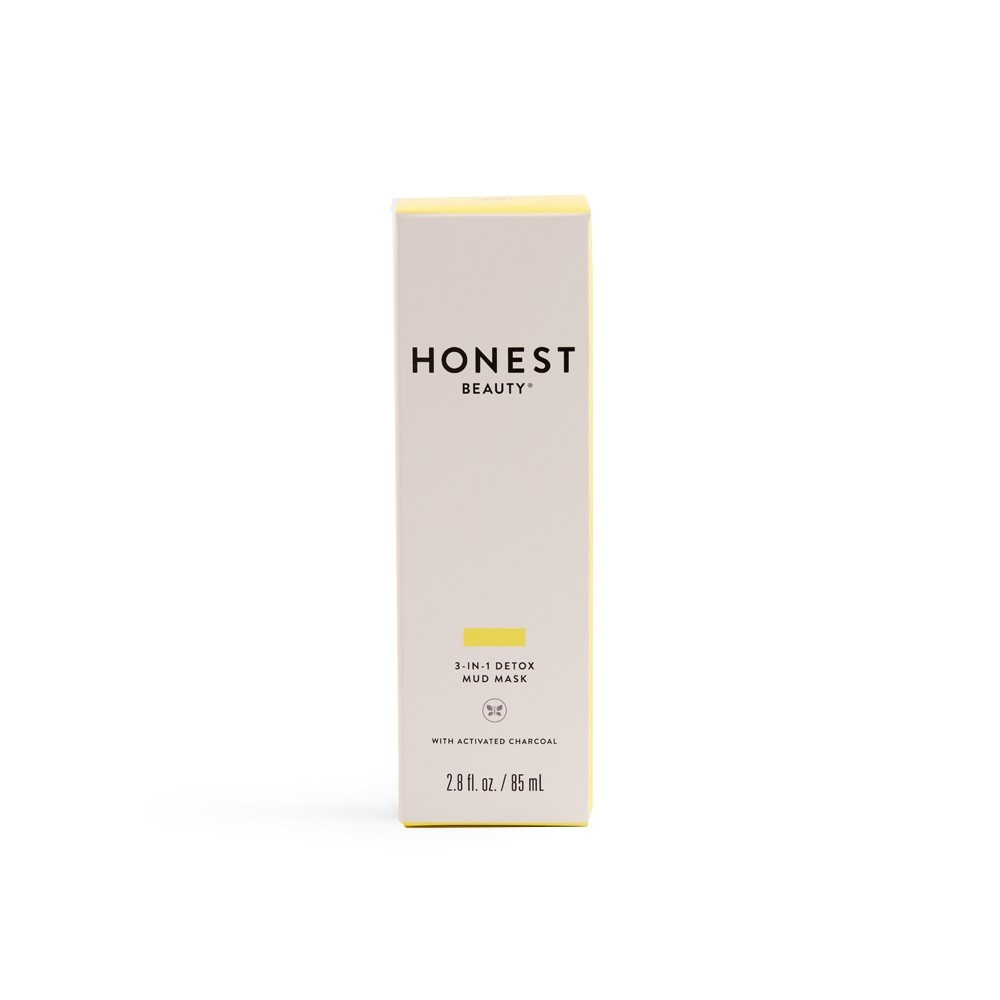 slide 2 of 3, Honest Beauty Beyond Mud Detox Mask, 3 fl oz