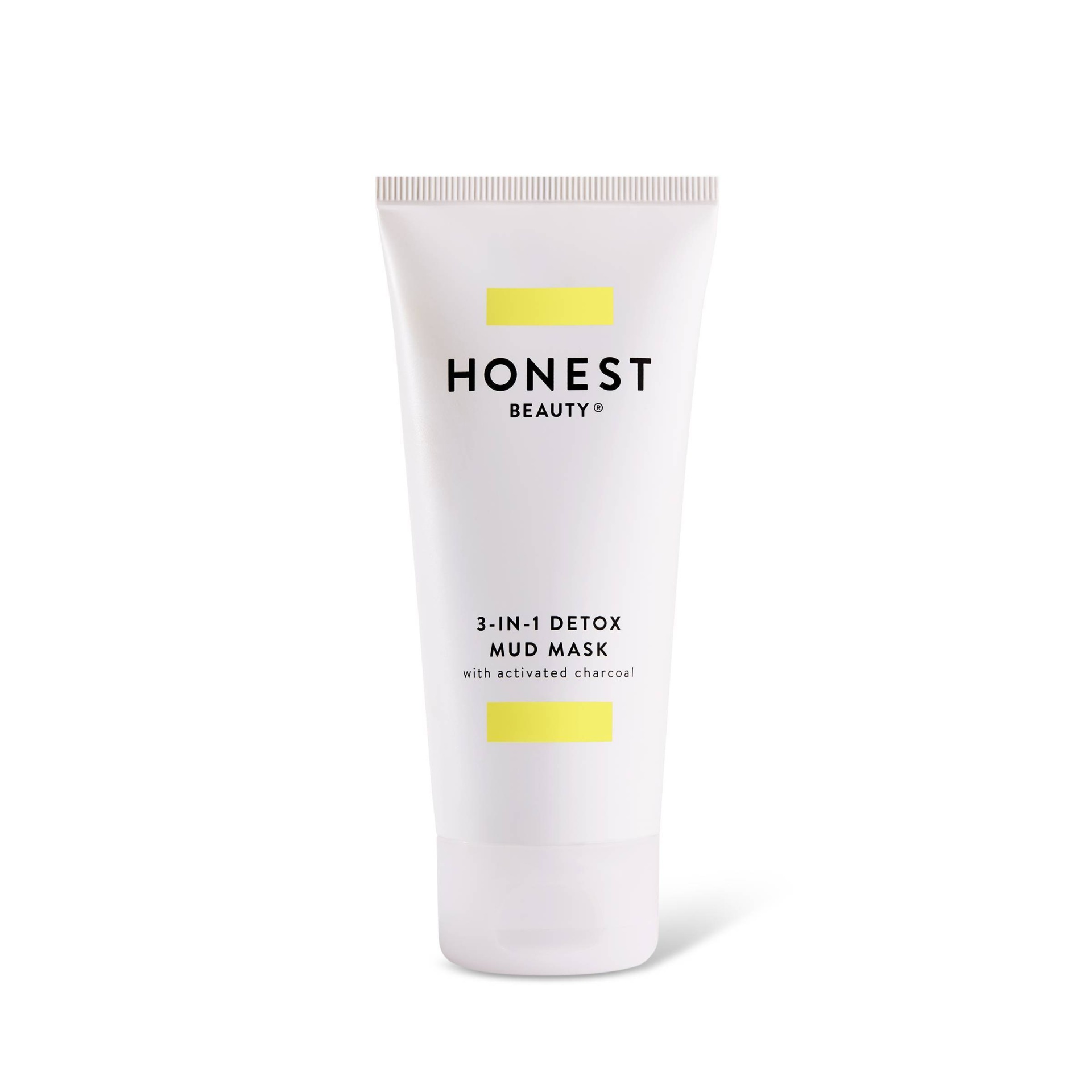 slide 1 of 3, Honest Beauty Beyond Mud Detox Mask, 3 fl oz