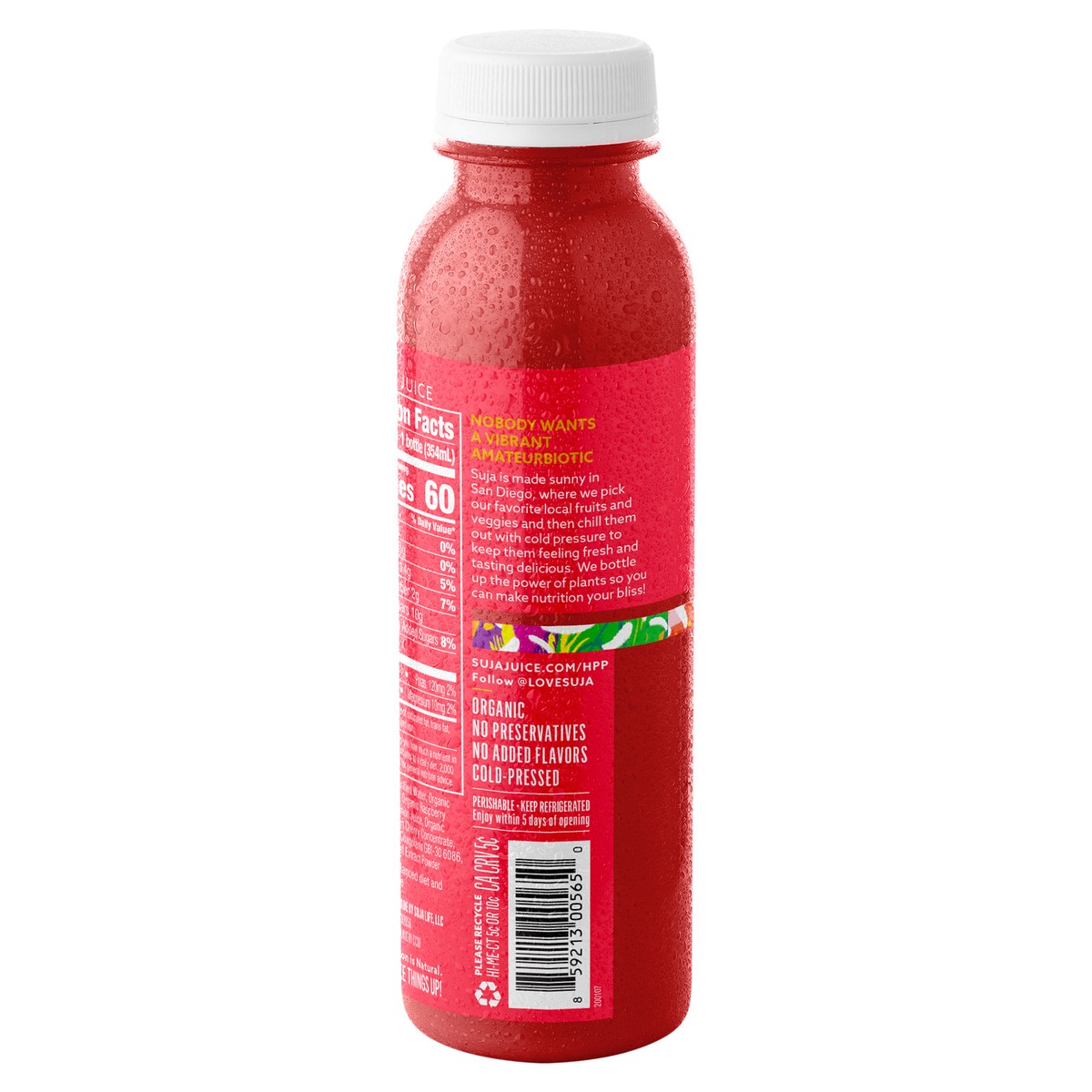 slide 2 of 9, Suja Vibrant Organic Probiotic Fruit Juice - 12 fl oz, 12 oz