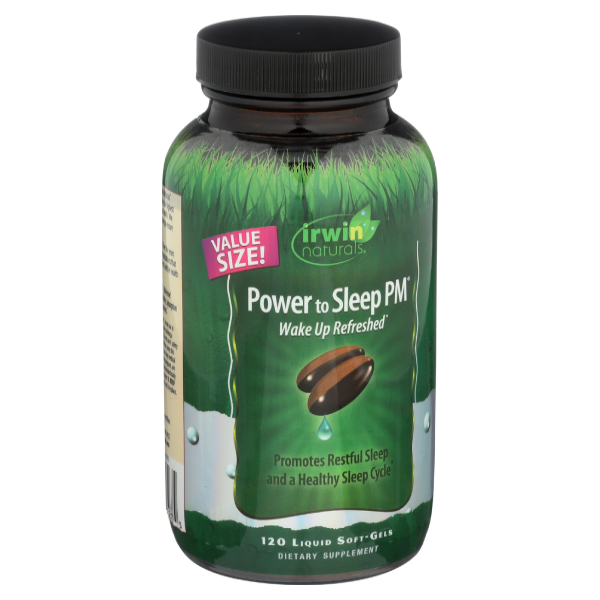 slide 1 of 1, Irwin Naturals Power To Sleep PM Soft-Gels, 120 ct